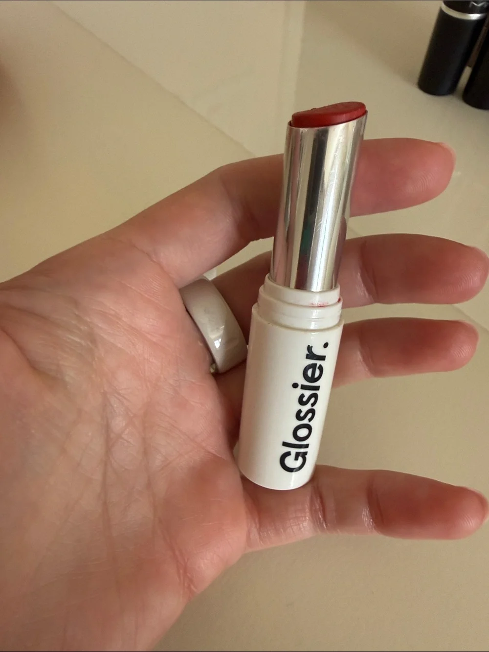 Glossier Lipstick in Zip